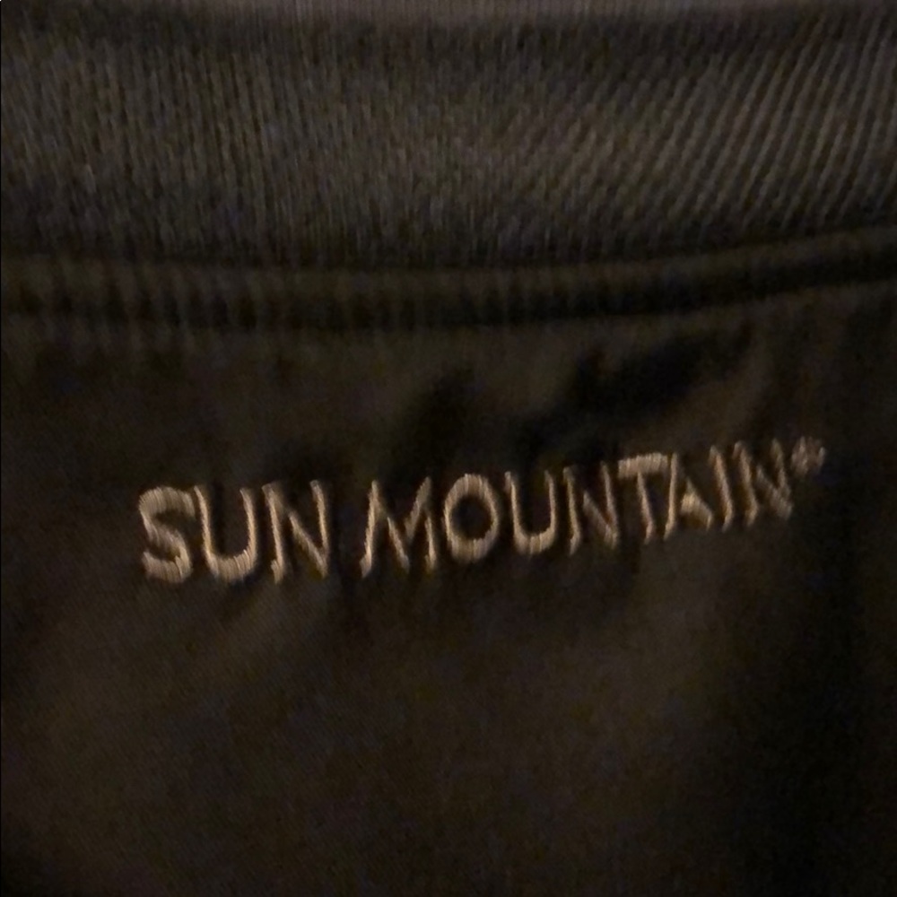 Men’s Sun Mountain Navy Golf Pullover Windbreaker - Picture 4 of 4